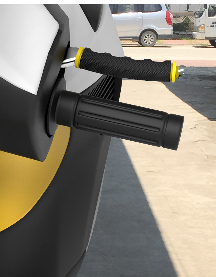 越野摩托车牛角手把套鬼火电动车把刹车把手胶大龟王改装手柄配件