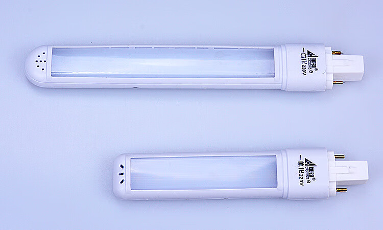 灯管3w4w双针led护眼灯管9w11w单u型两针荧光灯管 led 3w调光灯管