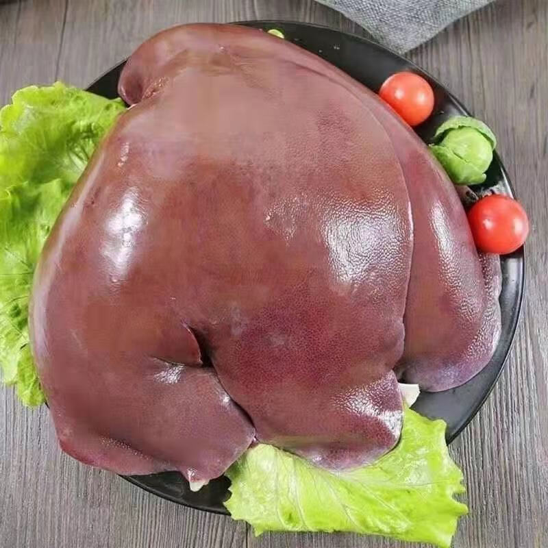 现杀农家散养土猪新鲜猪肝猪脾猪沙肝猪连贴狮子肝生猪肉新鲜土猪猪肝