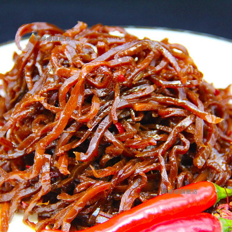 佐食传奇麻辣咸菜丝酱咸菜丝零食佐餐开胃下饭小菜酱菜丝35g8袋小包装