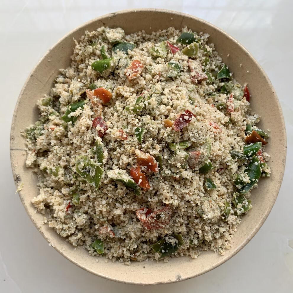 四川巴中产通江土产面农家渣辣子麸辣子米面辣子渣海椒一斤