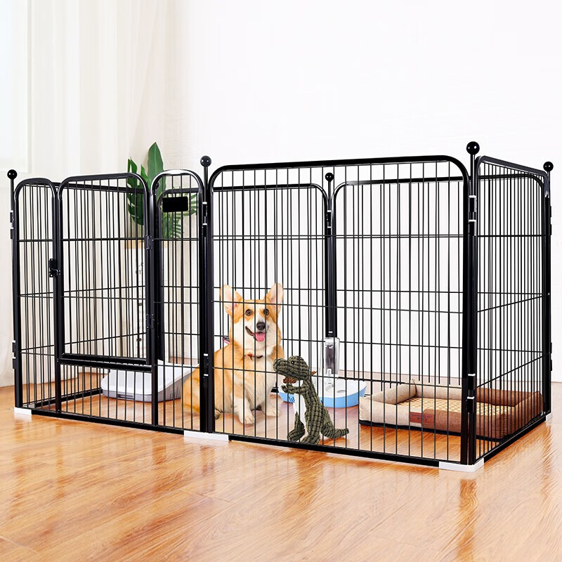 升级六面全管憨憨宠狗笼狗笼子大型犬中型犬家用加粗拉布拉多金毛德牧