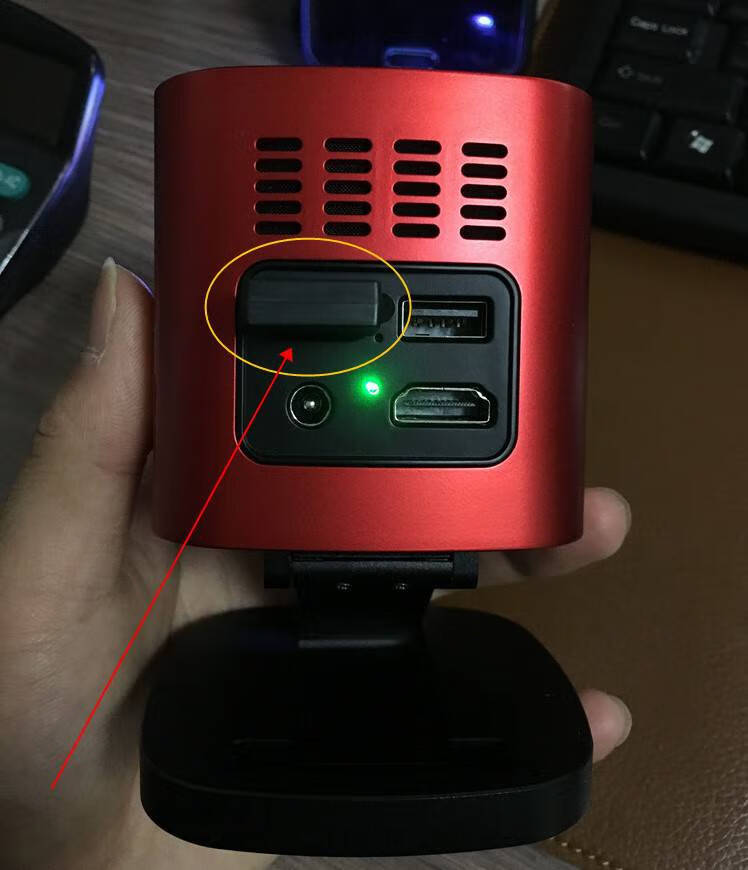 星舵 适用宝文vmai投影仪 vmai微麦m200微型投影仪 无线语音遥控器