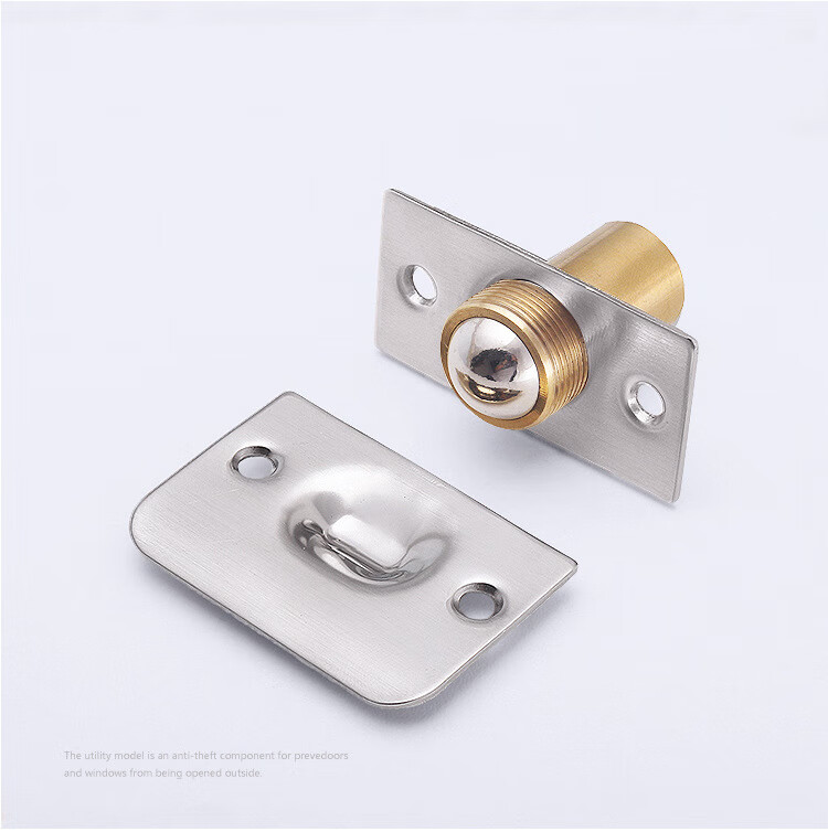 乐优家不锈钢门碰珠弹簧珠宾馆ktv碰珠锁门顶珠隐形门碰珠弹簧碰珠106