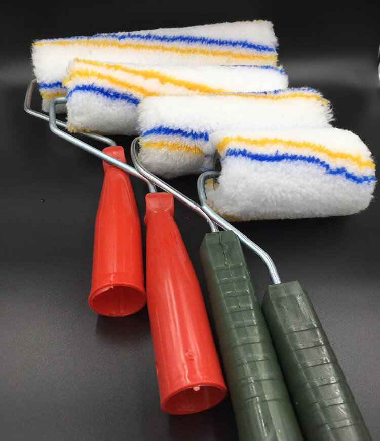 滚筒刷468910寸滚筒刷长毛中毛滚刷油漆滚筒防水滚筒