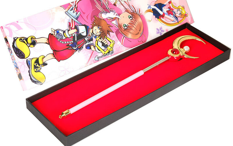 百变小樱魔法棒伸缩星之杖变身棒饰品动漫道具饰品库洛牌美少女粉