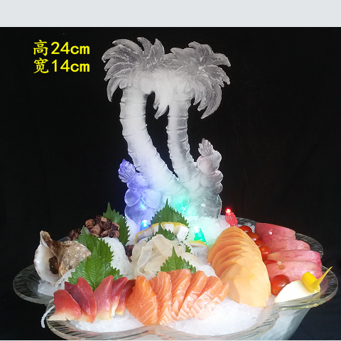 冰雕模具大型刺身创意冰雕模具硅胶酒店厨房冰雕模具 孔雀【图片 价格