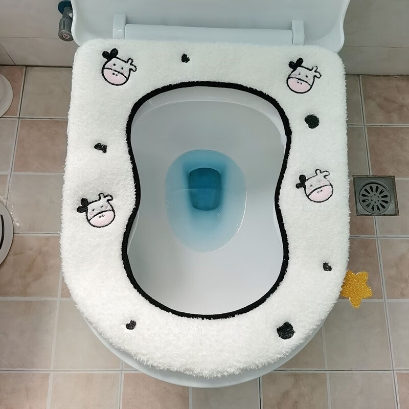 马桶盖套子 冬天 马桶垫葫芦亲子葫芦形异形家用坐便套大号8字型冬天