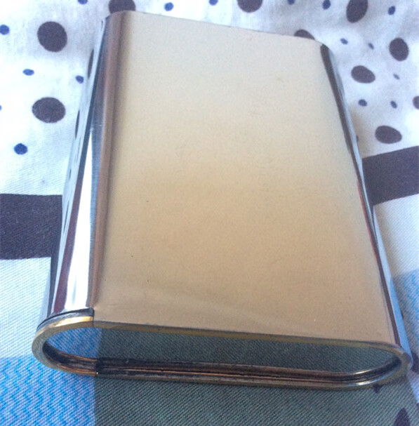 纯东北亚布力老汉烟盒厂 制作加厚不锈钢旱烟叶烟丝盒 茶叶盒 8.