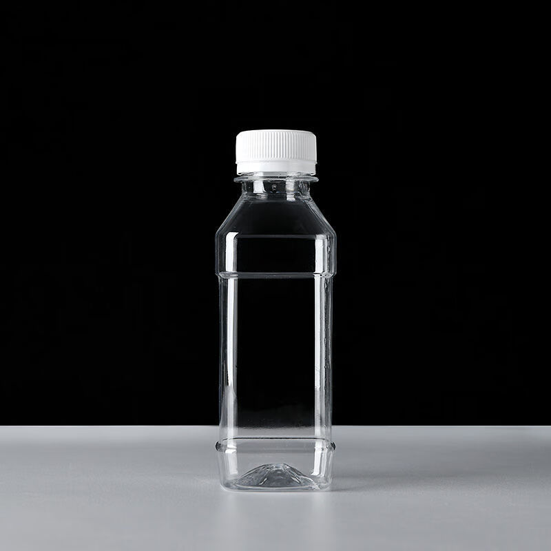一立透明塑料瓶250500ml带盖空瓶一次性矿泉水瓶pet样品饮料酵素瓶子