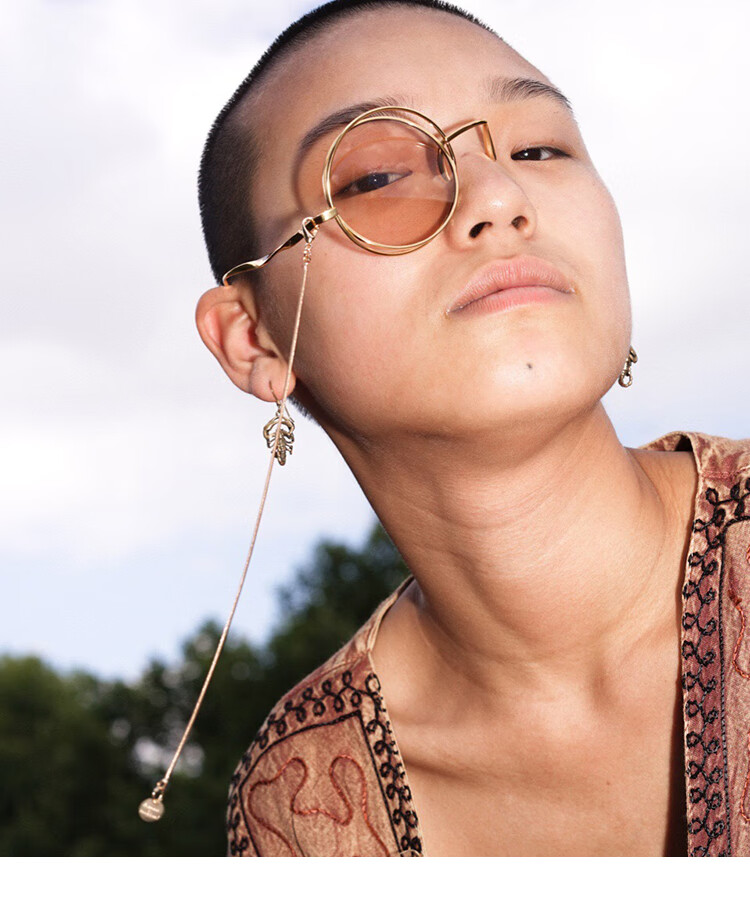 单片眼镜 资本家单片眼镜阿蒙复古英伦右眼睛单只半个单边框单眼有