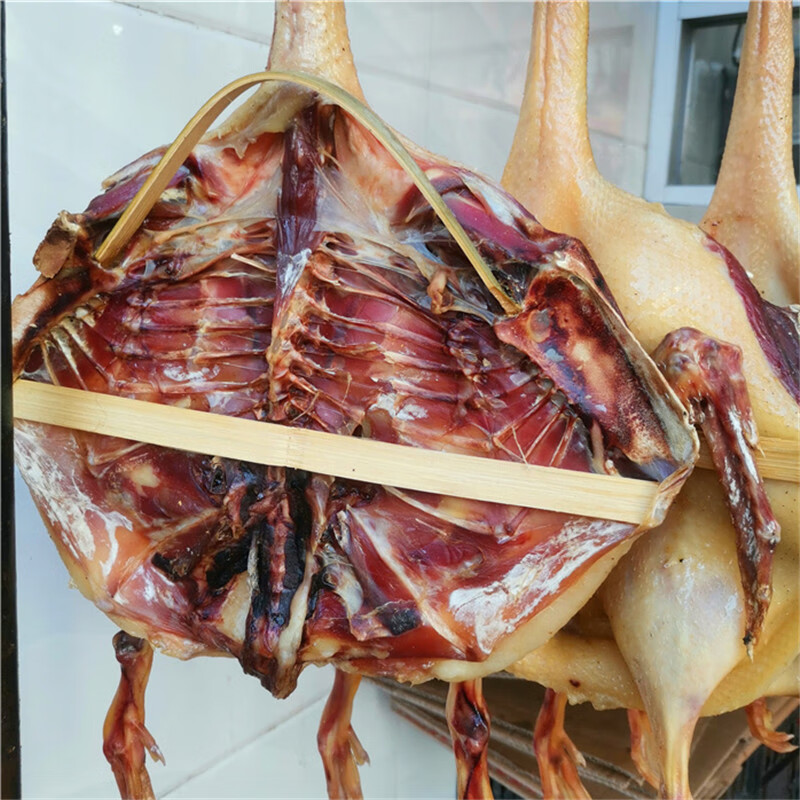 建瓯板鸭福建特产南平正宗传统全番鸭半腊整只酱手工生腌制咸风干