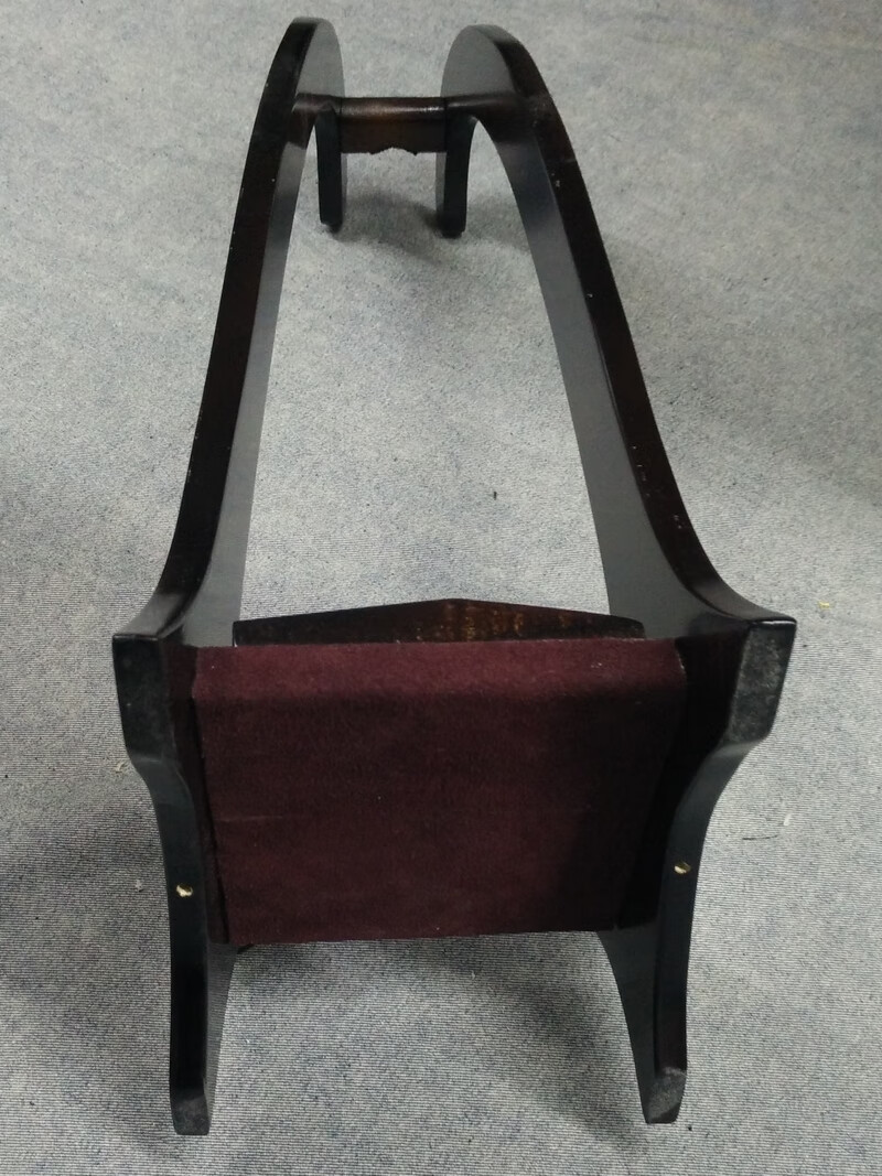 二胡架子中胡陈列地架四胡展示支架板胡底座高胡琴摆放托配件 深咖啡