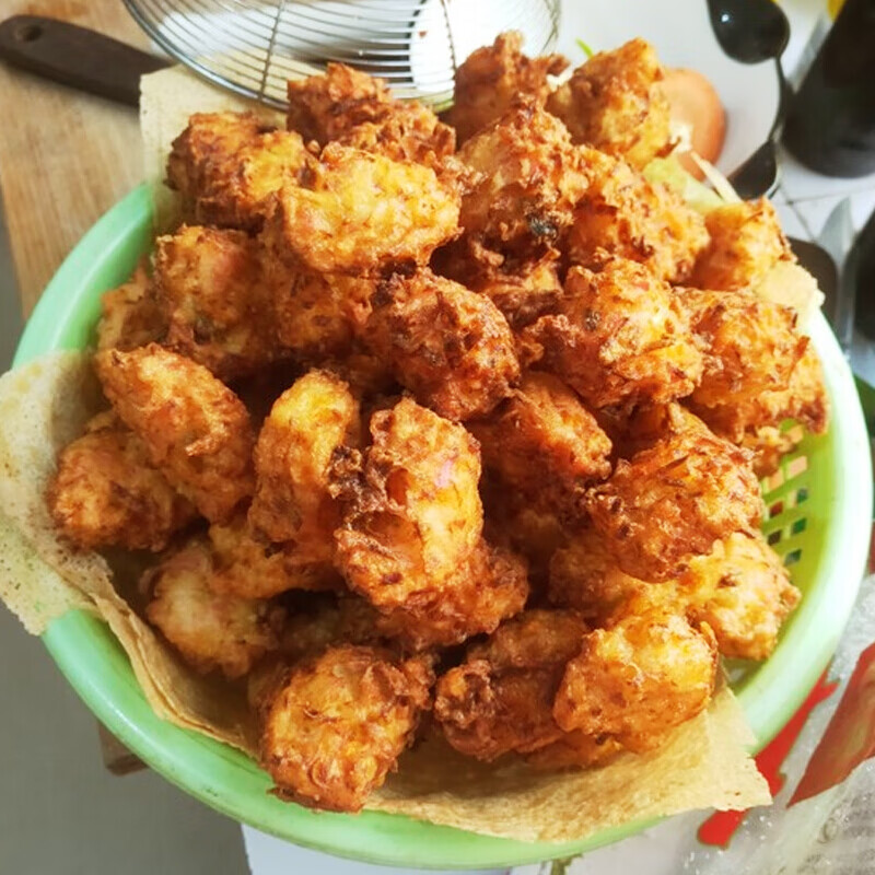 萝卜丸子油炸素菜丸子酥菜现做现发山东徐州邳州临沂枣庄特产1斤1斤