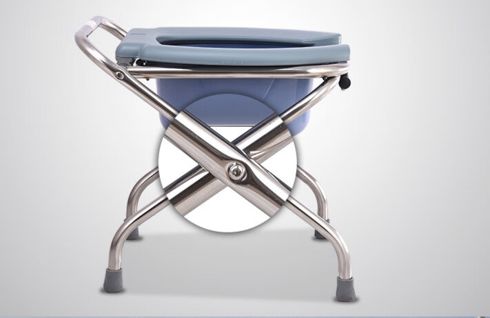 浴室用品防滑孕妇坐便器老人坐便椅成人蹲便椅厕所凳子移动马桶不锈钢