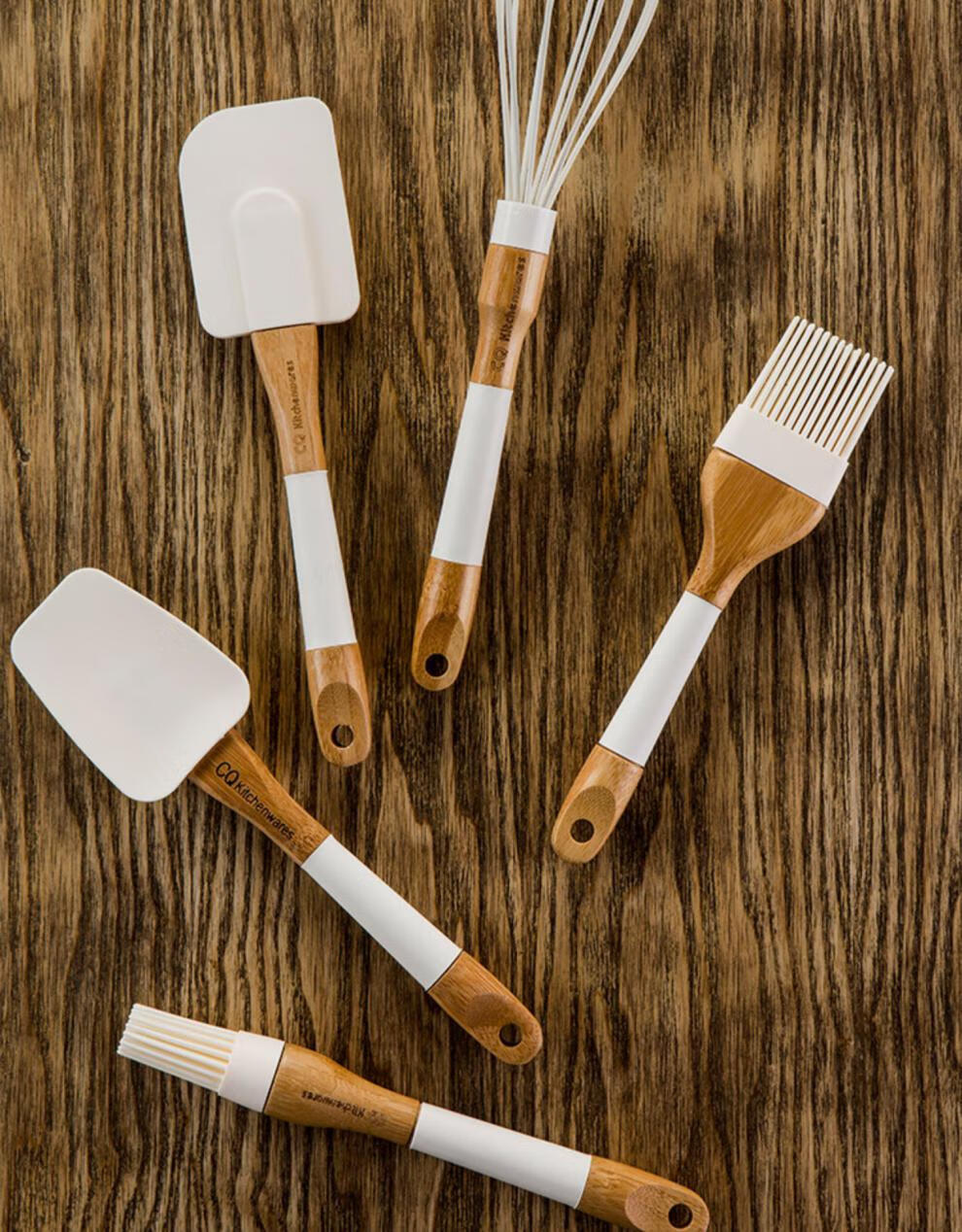 英国cq品牌硅胶刮刀铲刀蛋糕奶油抹刀搅拌耐高温食品级烘焙工具 五