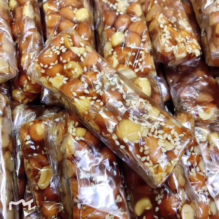 拉丝南糖潮汕特产传统名点送礼佳品配茶茶点点心小吃 1盒8条糖.