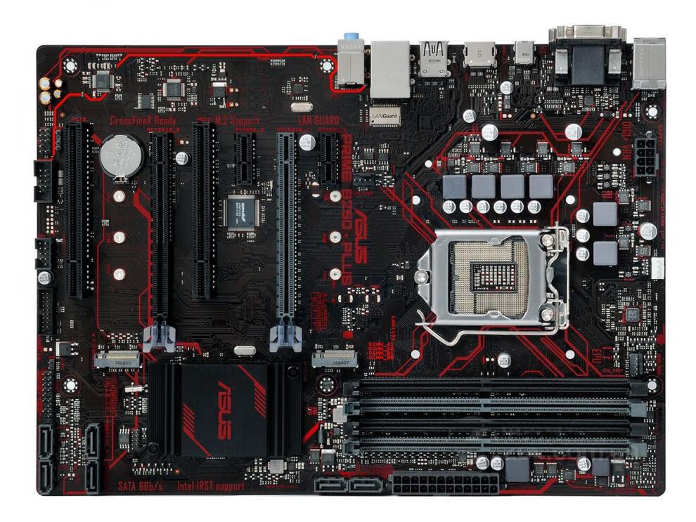 asus华硕primeb250plus主板ddr4b250大板1151针67代i5黑色