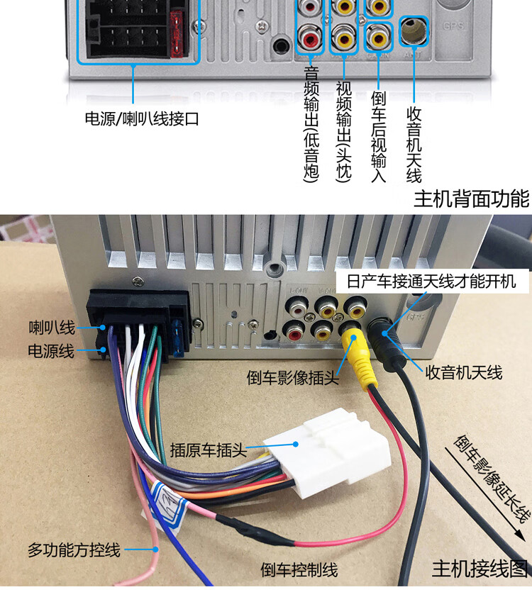 适用于五菱宏光s 导航mp5倒车影像汽车中控显示大屏一体机车载智能