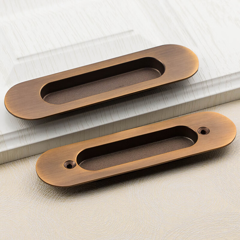 内嵌对装嵌入式把手暗藏式房门推拉门木门移门拉手暗装隐形6550 哑