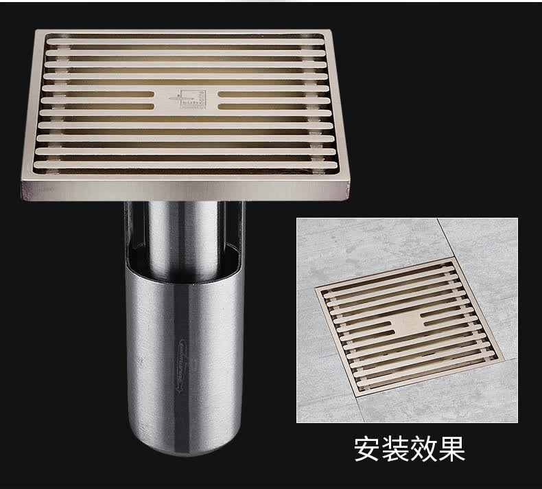 直条拉丝水封地漏【长款】【图片 价格 品牌 报价】-京东