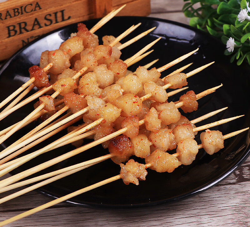 【京东生鲜】小串牛胸油串 牛油串牛肉串小肉串烧烤半成品100串/包