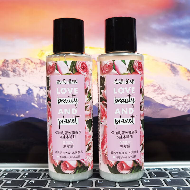 花样星球洗发水花漾星球洗发水100g强韧防i脱洗发露红姜精油玫瑰滋养