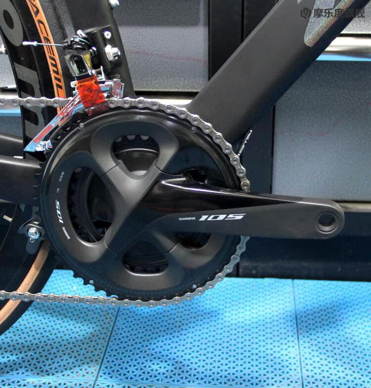 禧玛诺公路车牙盘 105 r7000 公路自行车牙盘 折叠车 11速西马诺 黑