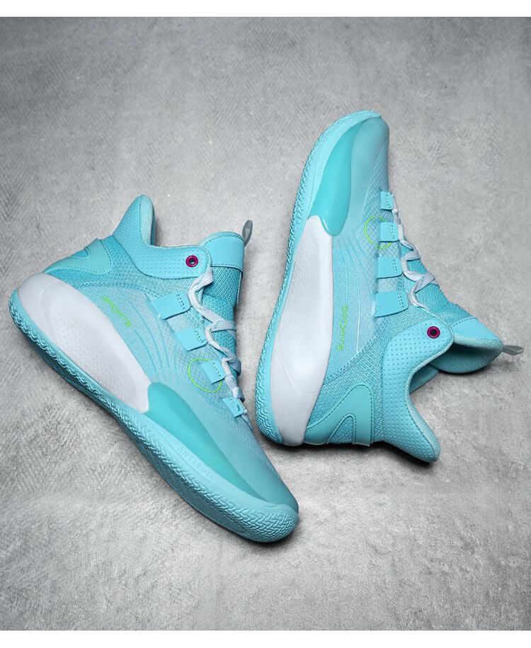 莆田纯原旗舰官方同款 音速9low莆田淡柔紫篮球冰激凌樱花粉防滑比赛