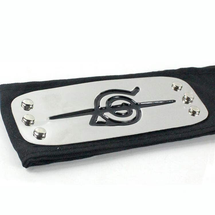 火影忍者护额 晓组织鼬金属头带 佩恩 迪达拉鸣人木叶动漫周边cos