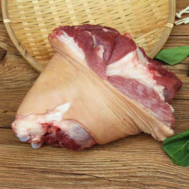 新鲜约1000克散猪肉生鲜蹄膀后腿肉猪肘子二斤