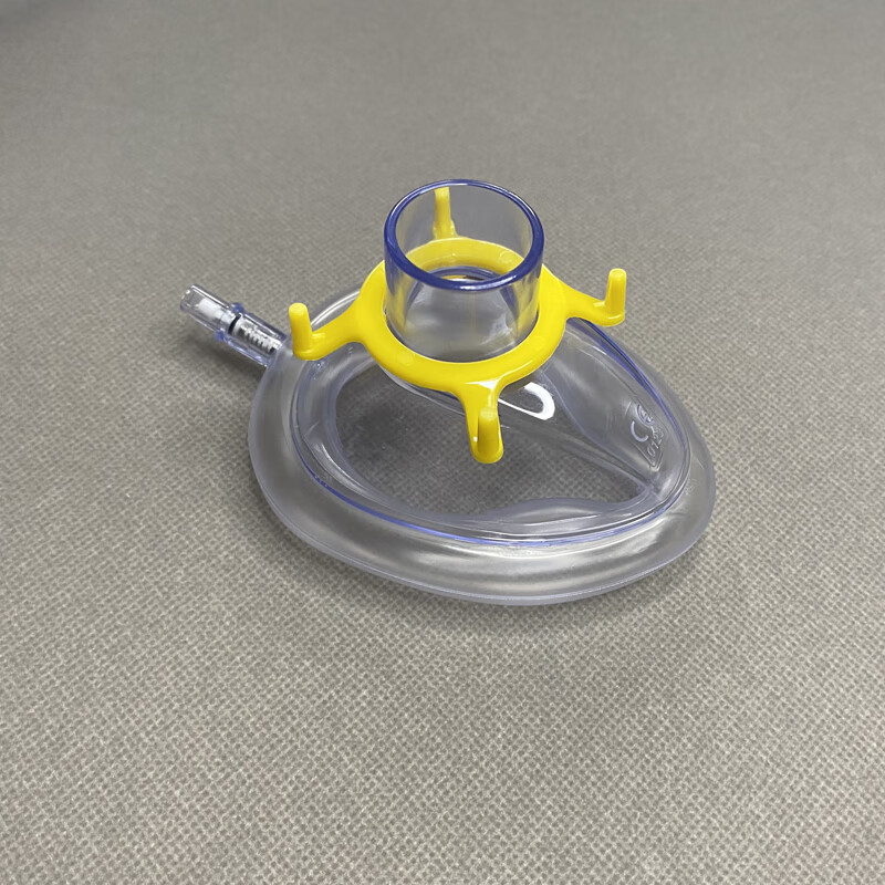 简易呼吸器配件面罩pvc可充气式麻醉面罩成人小儿麻醉呼吸面罩成人