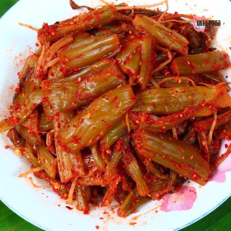 云南腌菜傣味腊腌菜德宏特产芒市勐戛老坛酸菜咸菜辣腌菜 下饭菜 酸辣