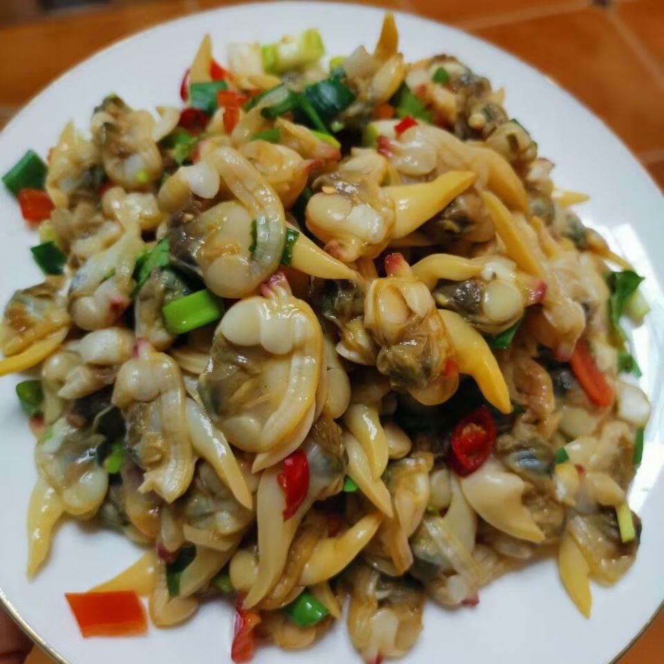 辽宁丹东东港原汁大黄蚬子肉个大无沙蛤蜊花肉熟冻原浆黄蚬肉凉拌 1袋