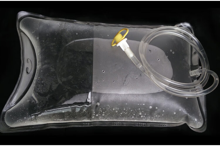 百洛普腹膜透析空袋子腹透液废液袋腹透引流袋腹透用品废液收集袋 黄