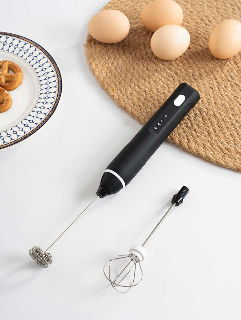 电动搅拌棒奶沫onlycook家用电动打蛋器迷你小型搅拌棒充电厨房奶油