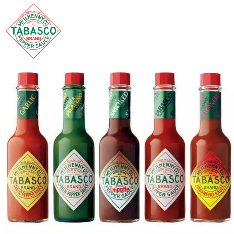 劳伦兹美国进口tabasco辣椒仔低脂轻食低卡生酮辣椒调味汁 garlic 蒜