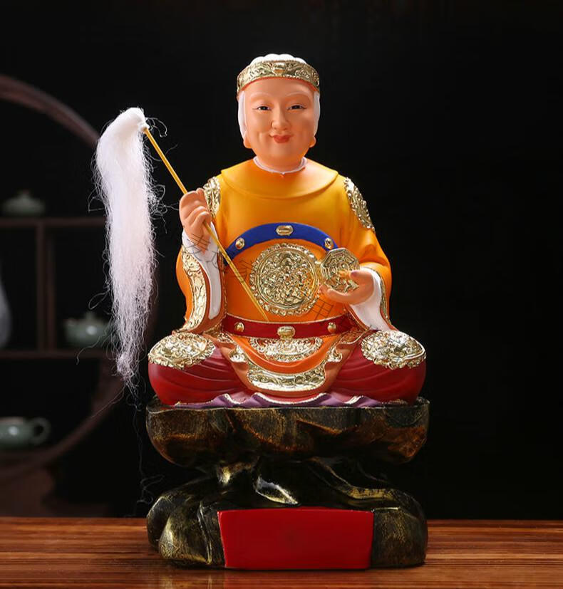 骊山老母佛像无极老母供奉家用观音无生圣母娘娘神像黎山老母摆件19寸
