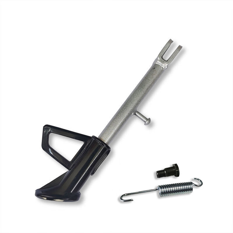 踏板电动车脚撑支撑脚架边撑摩托车撑脚架电瓶车单撑侧撑偏斜站脚