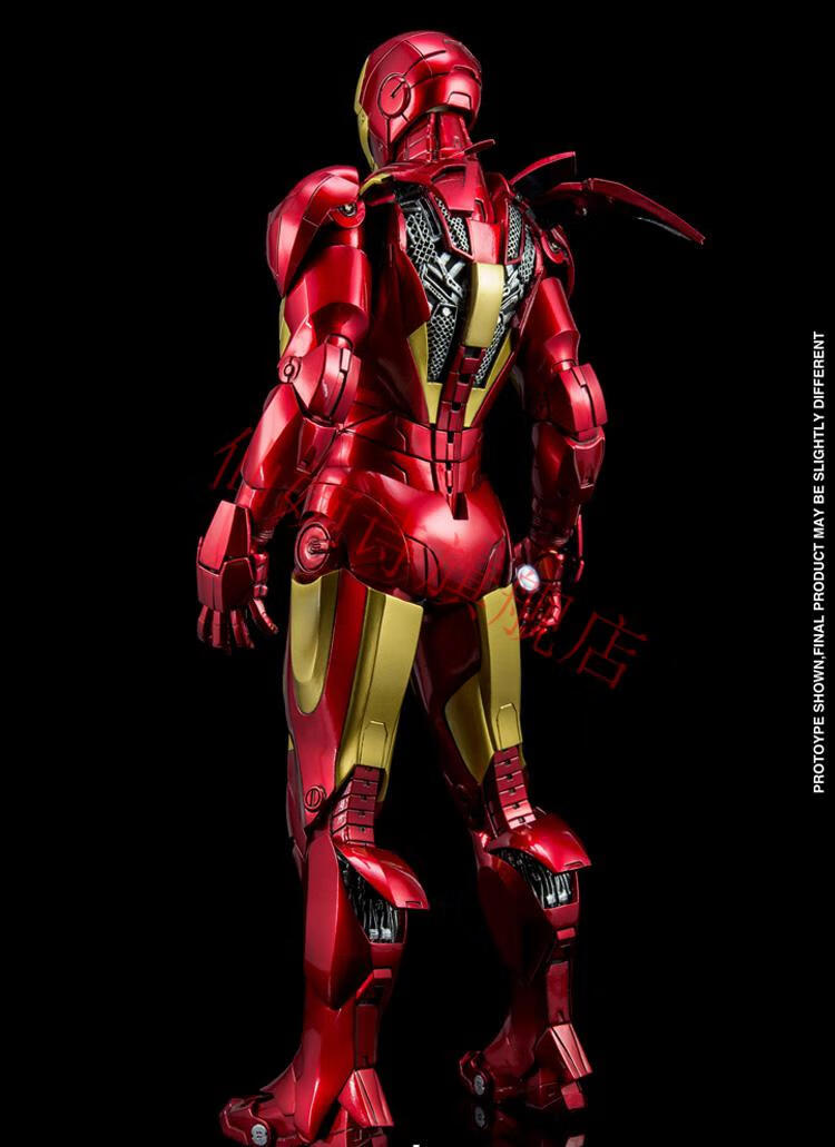 万代 漫威kingarts1/9mk4纳米战衣钢铁侠模型金属合金 格纳库【图片