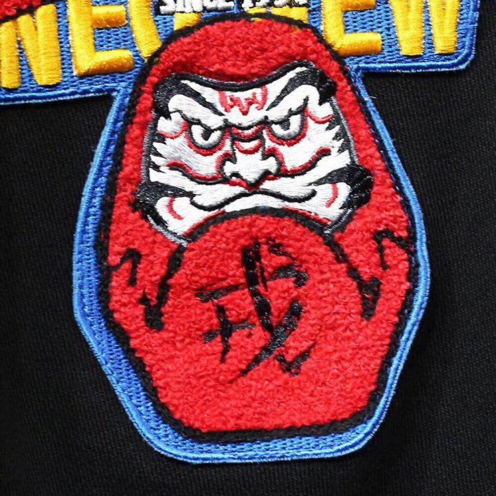 【官方旗舰店】福神冬休闲裤男isu潮牌海鸥小m达摩字母logo刺绣休闲