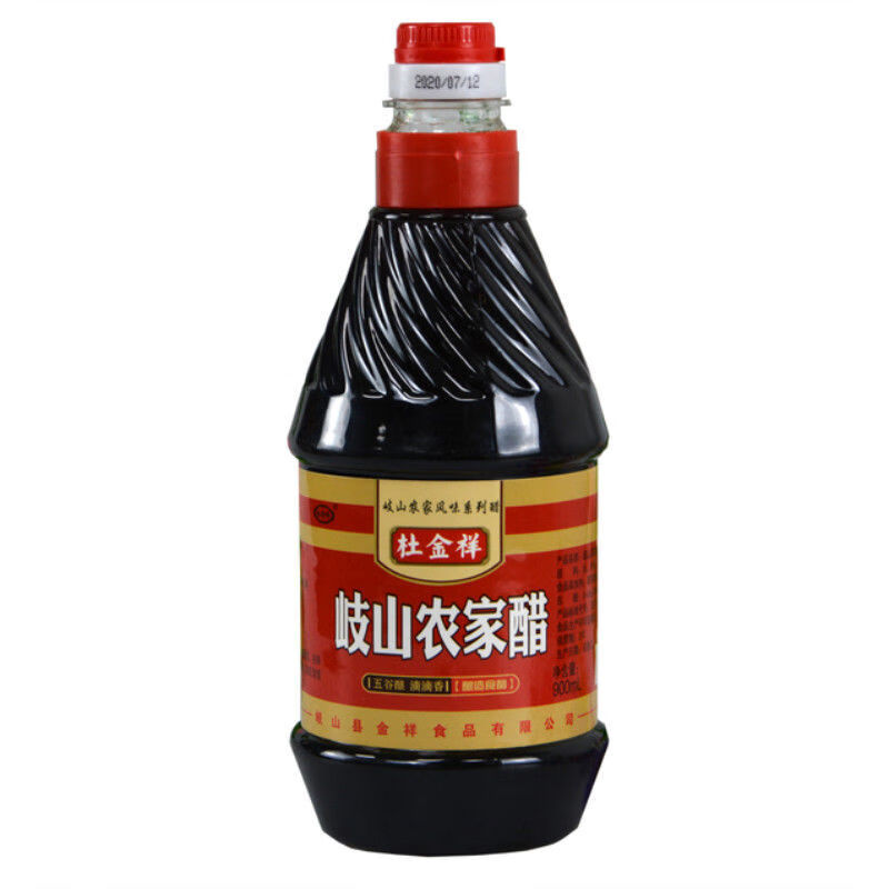 岐山香醋 800ml*1瓶 陕西杜金祥特产纯粮酿造手工饺子醋凉拌醋调味醋