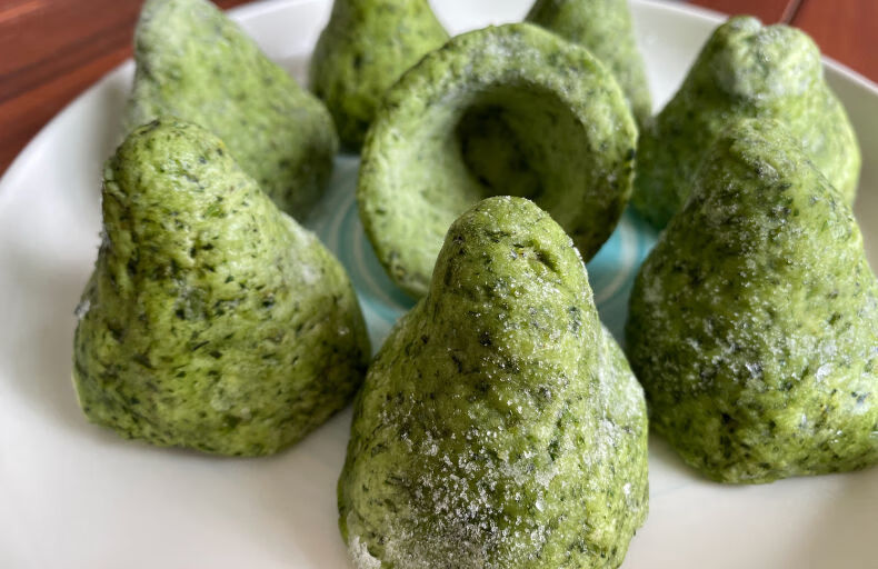 窝窝头荠菜窝窝头粗粮早餐速冻绿色营养食品配菜面食野菜 30个试吃【