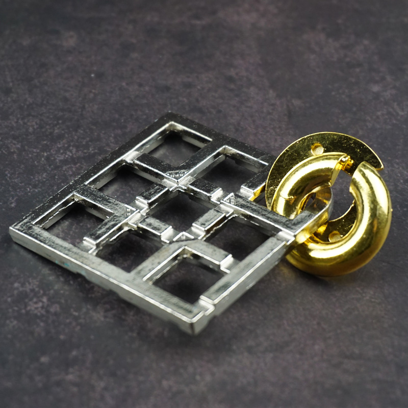 烧脑高难度合金玩具 东南盒子鲁班锁金属解密成年减压高智商解谜创意