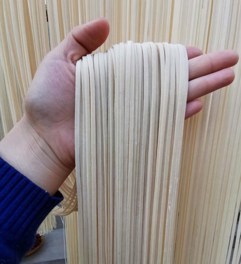 山东特产农家手工自制宽面条挂面孕妇细面5斤整箱3斤细面2斤宽面