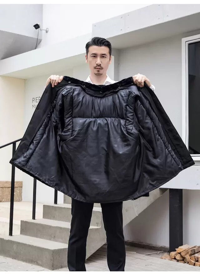 羊皮袄特战防寒服冬季中老年皮毛一体羊皮袄外套羊毛棉袄男加厚东北