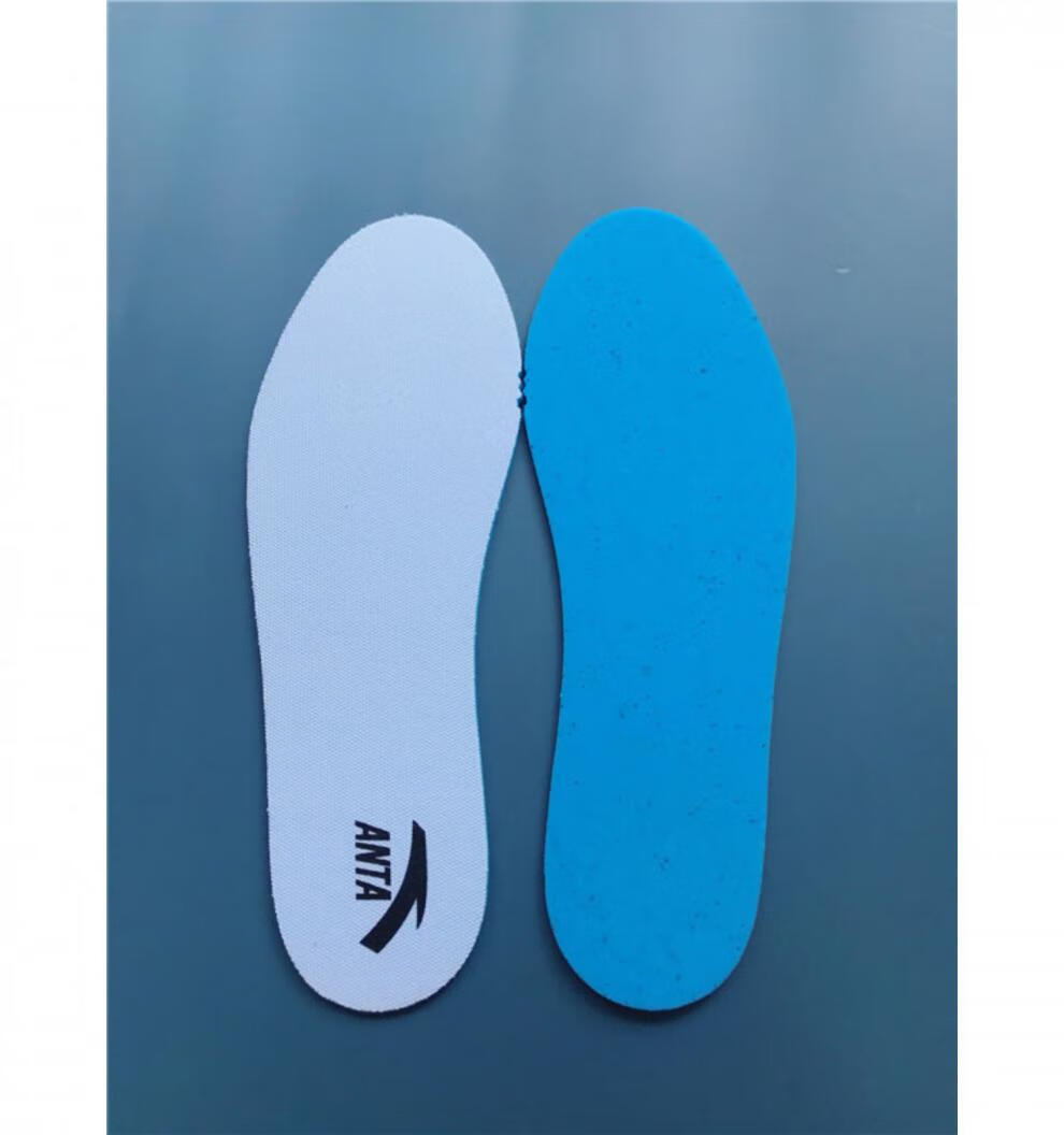 适配安踏运动鞋垫男女款透气吸汗防臭运动减震篮球鞋垫非原装 黑色一