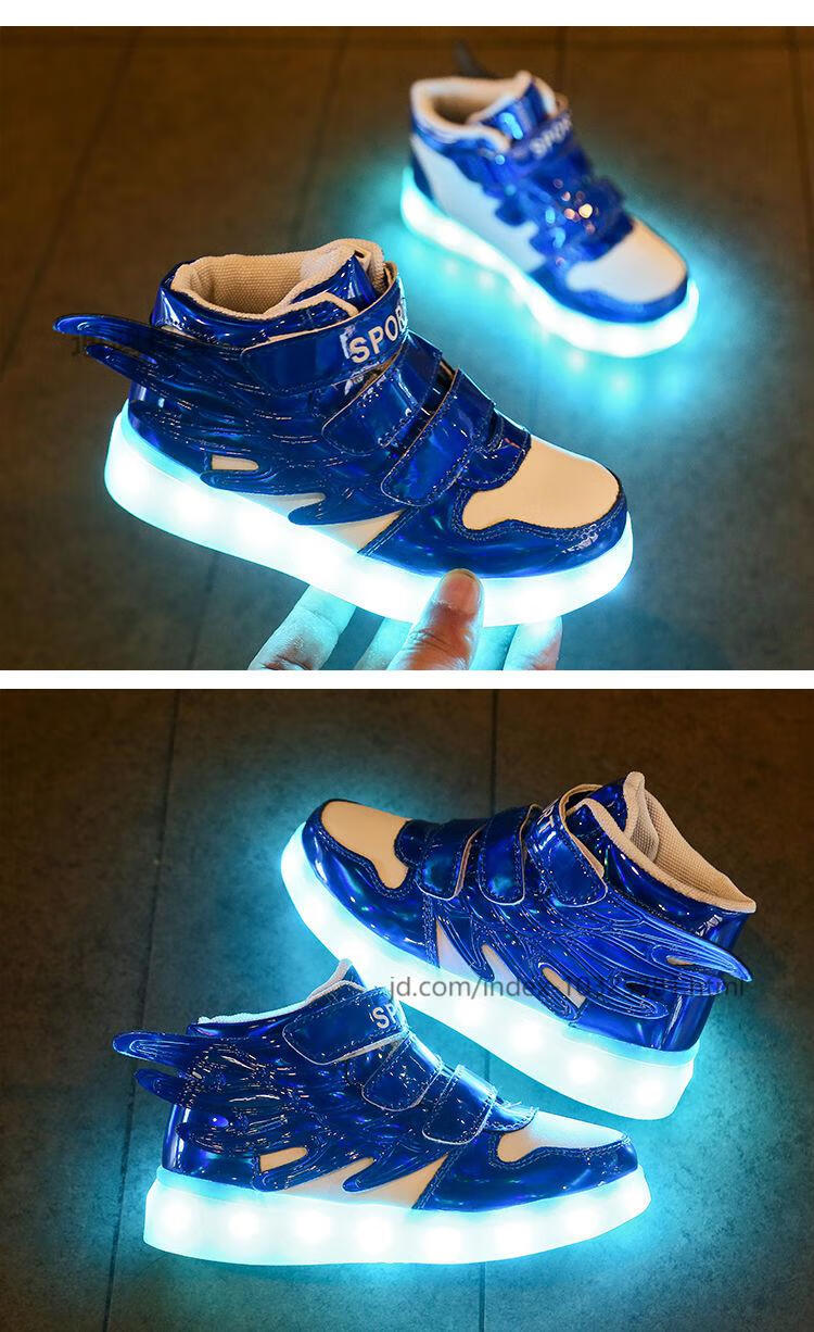 新上市 迪士尼(disney)带灯男童鞋子2020秋鞋潮新款7岁儿童6亮灯3发光