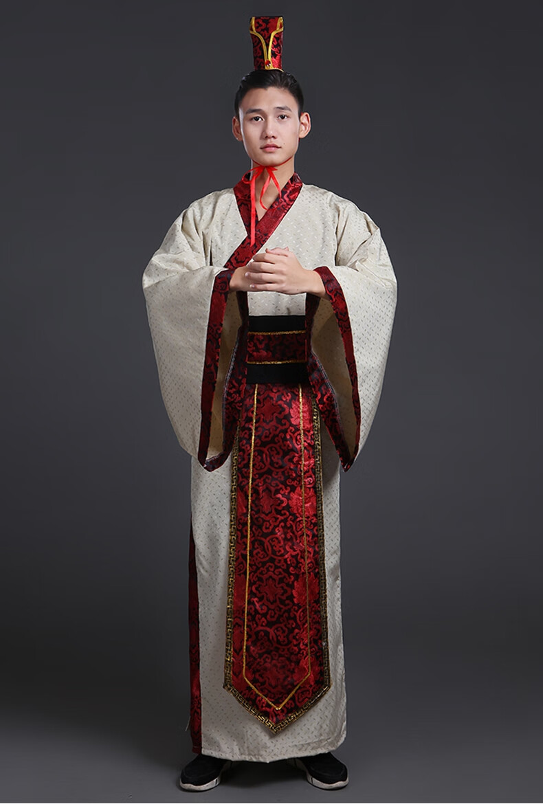 古代皇帝龙袍轻仙唐代皇帝服装明朝古装服装男皇上衣服龙袍汉服演出服