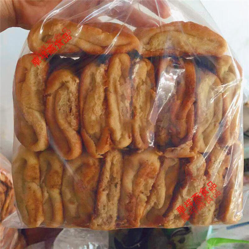 安丰古镇特产软脆饼软饼苏北零食东台脆饼传统糕点老式农村自制10个